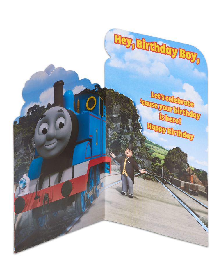 Thomas And Friends Printable Birthday Card