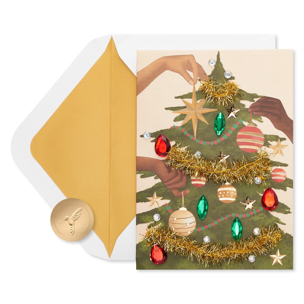 Family, Friends, Love Christmas Greeting Card Image 1