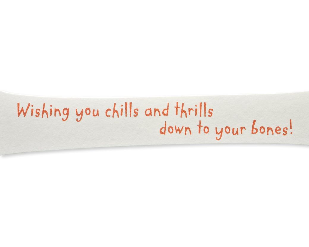 Skeleton Halloween Greeting Card Image 3