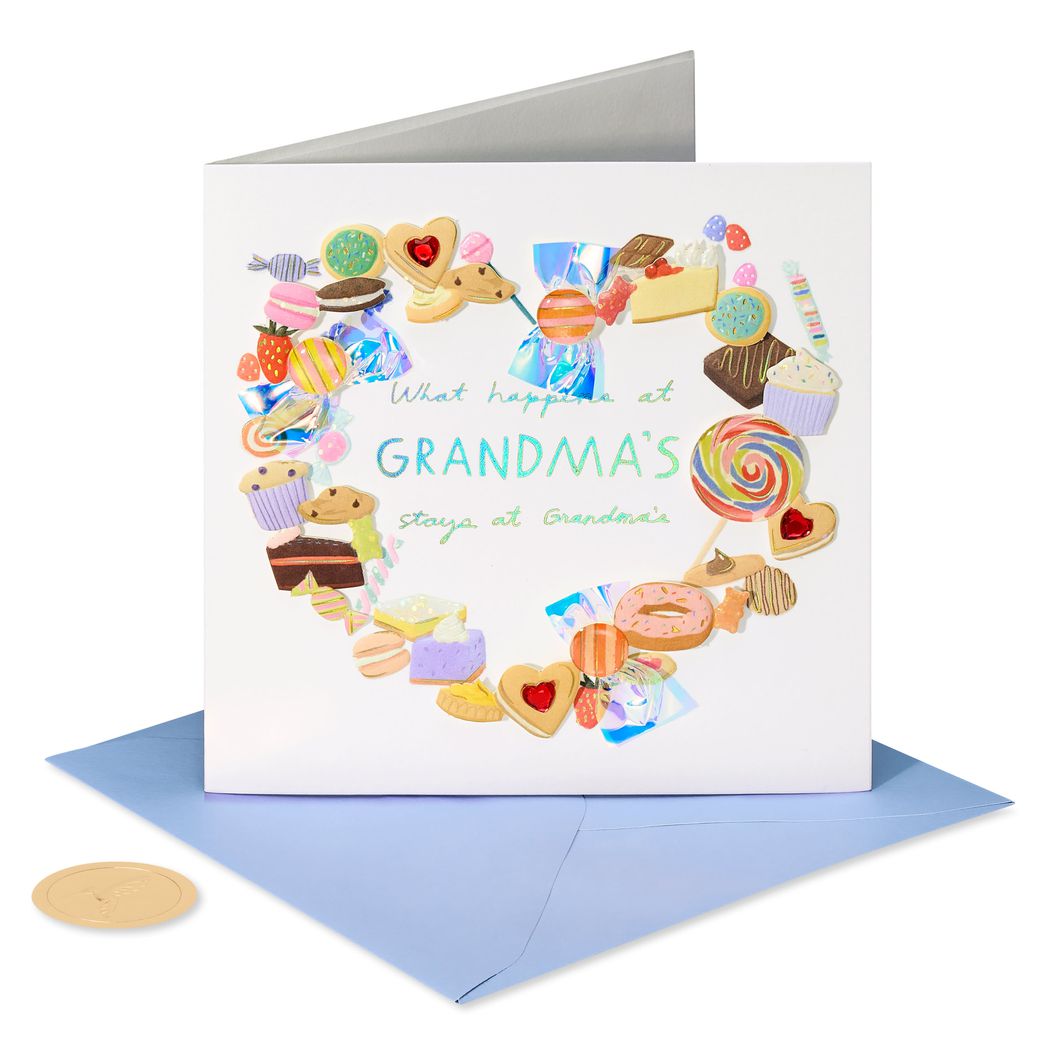 Sweetest and Coolest Mothers Day Greeting Card for Grandma Image 4