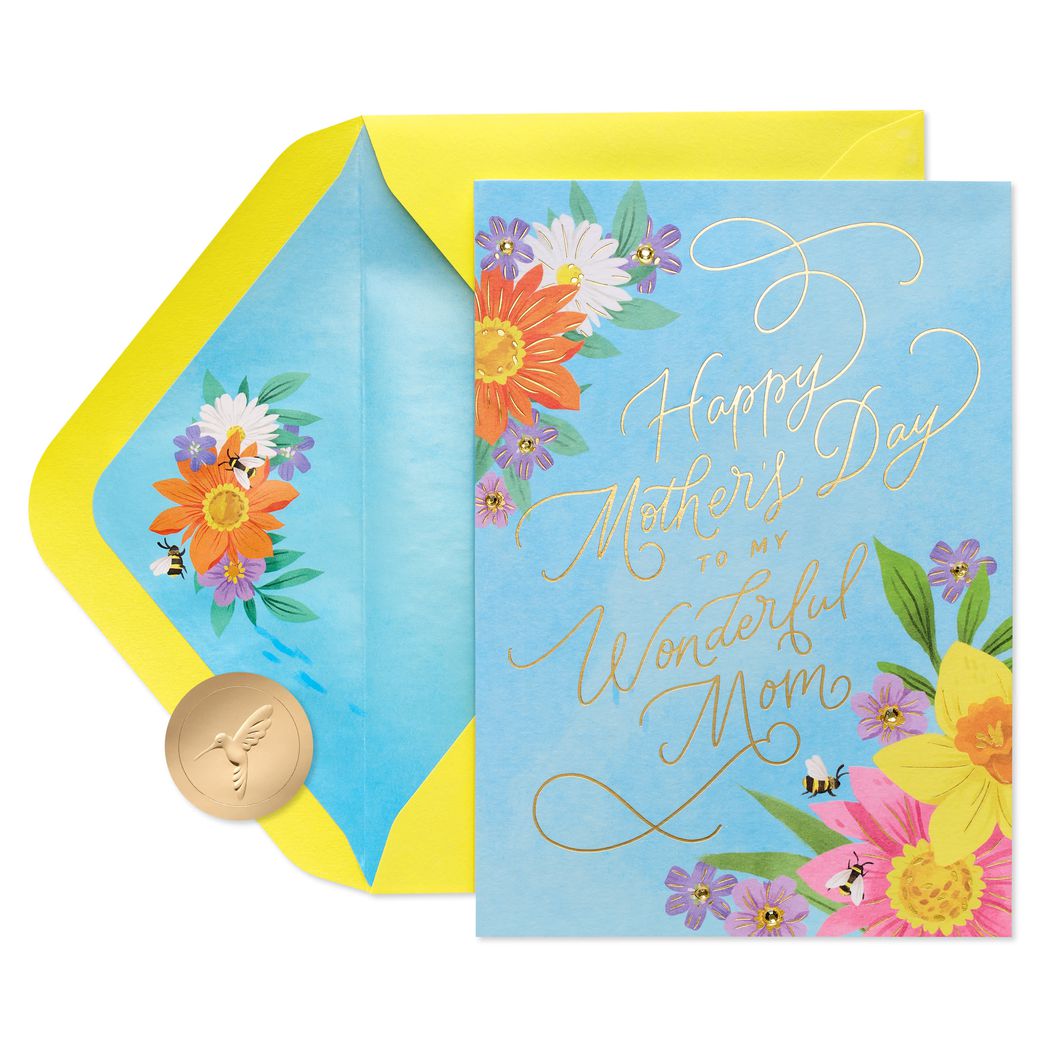 Happiness and Love Mothers Day Greeting Card Image 1