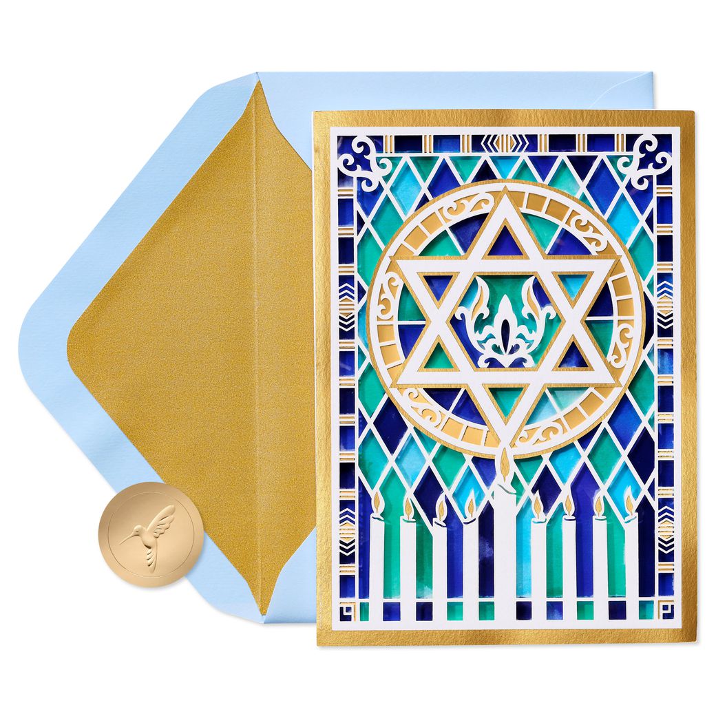 Season of Light Hanukkah Greeting Card