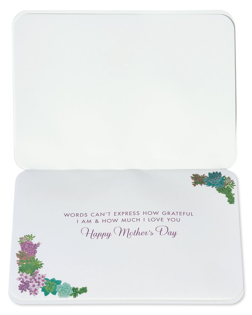 Words Can't Express Mother's Day Greeting Card Image 2