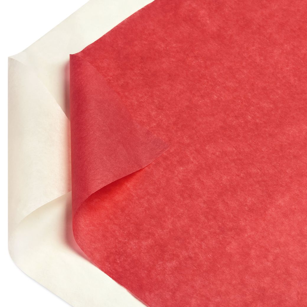 Red and White Holiday Tissue Paper, 16 Sheets Image 5