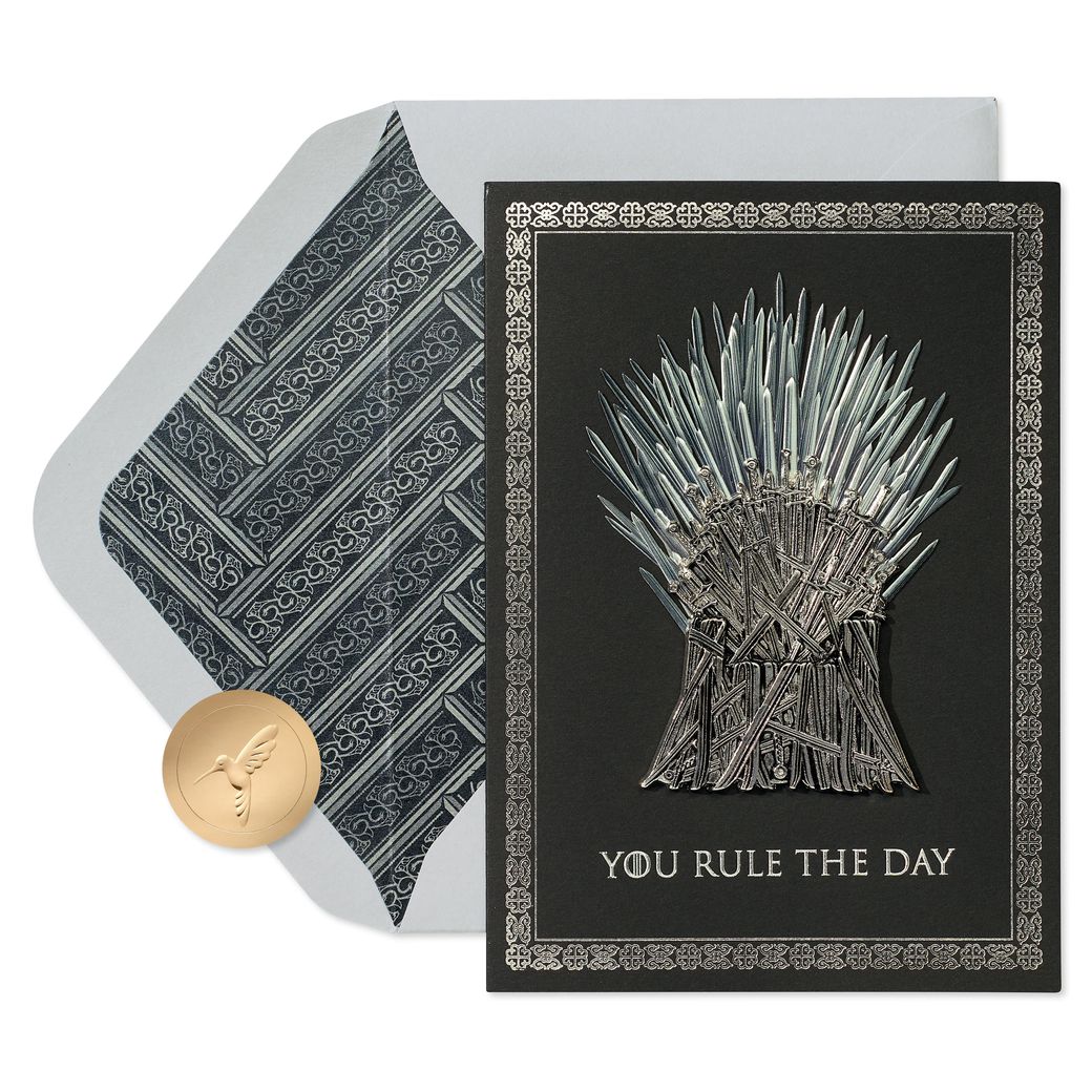 The Rightful Heir Game of Thrones Birthday Greeting Card