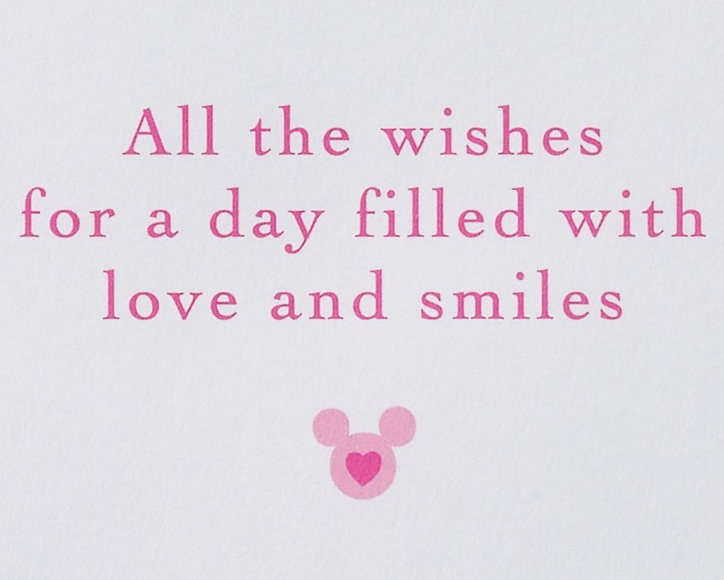 Love and Smiles Disney Mother's Day Greeting Card Image 3