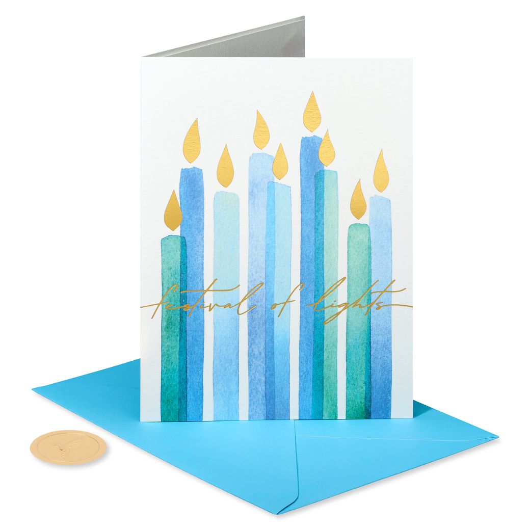 Festival of Lights Hanukkah Greeting Card Image 4