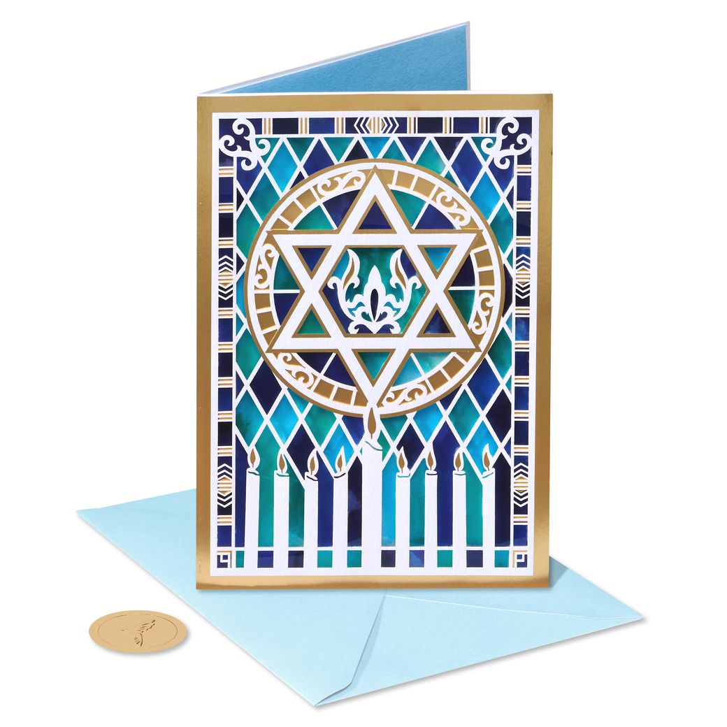 Season of Light Hanukkah Greeting Card