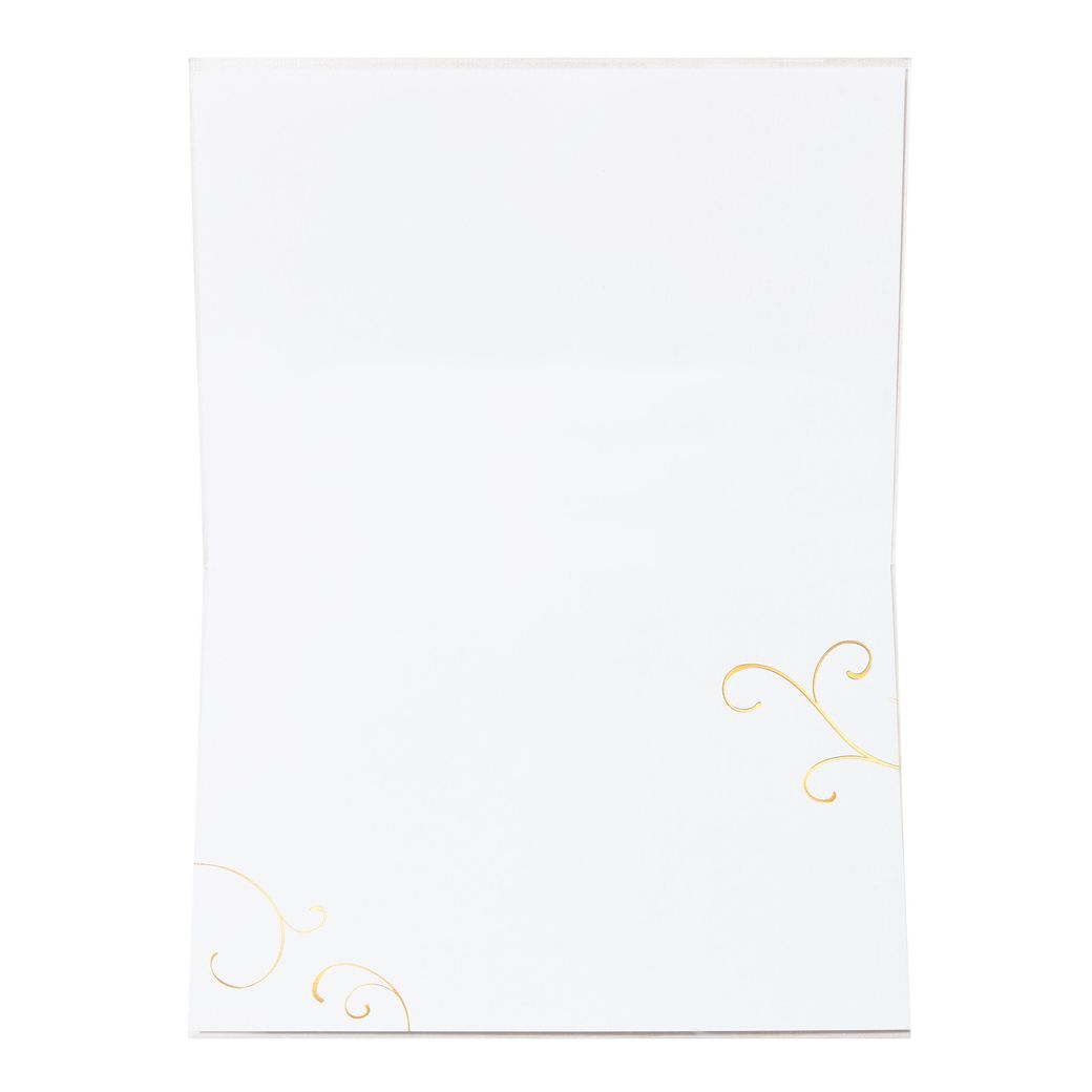 Flourishing Gems Blank Thank You Greeting Card