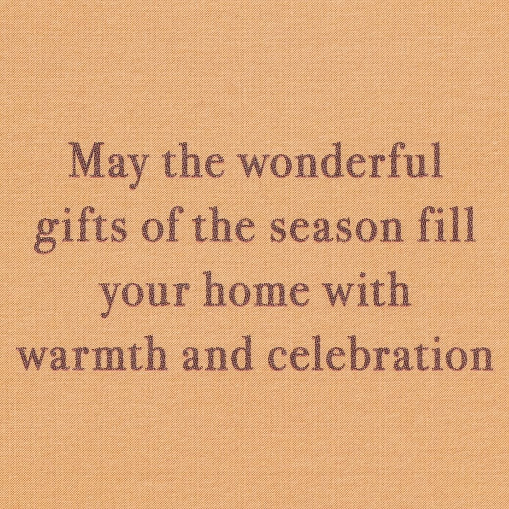 Gifts of the Season Displayable Thanksgiving Greeting Card Image 3