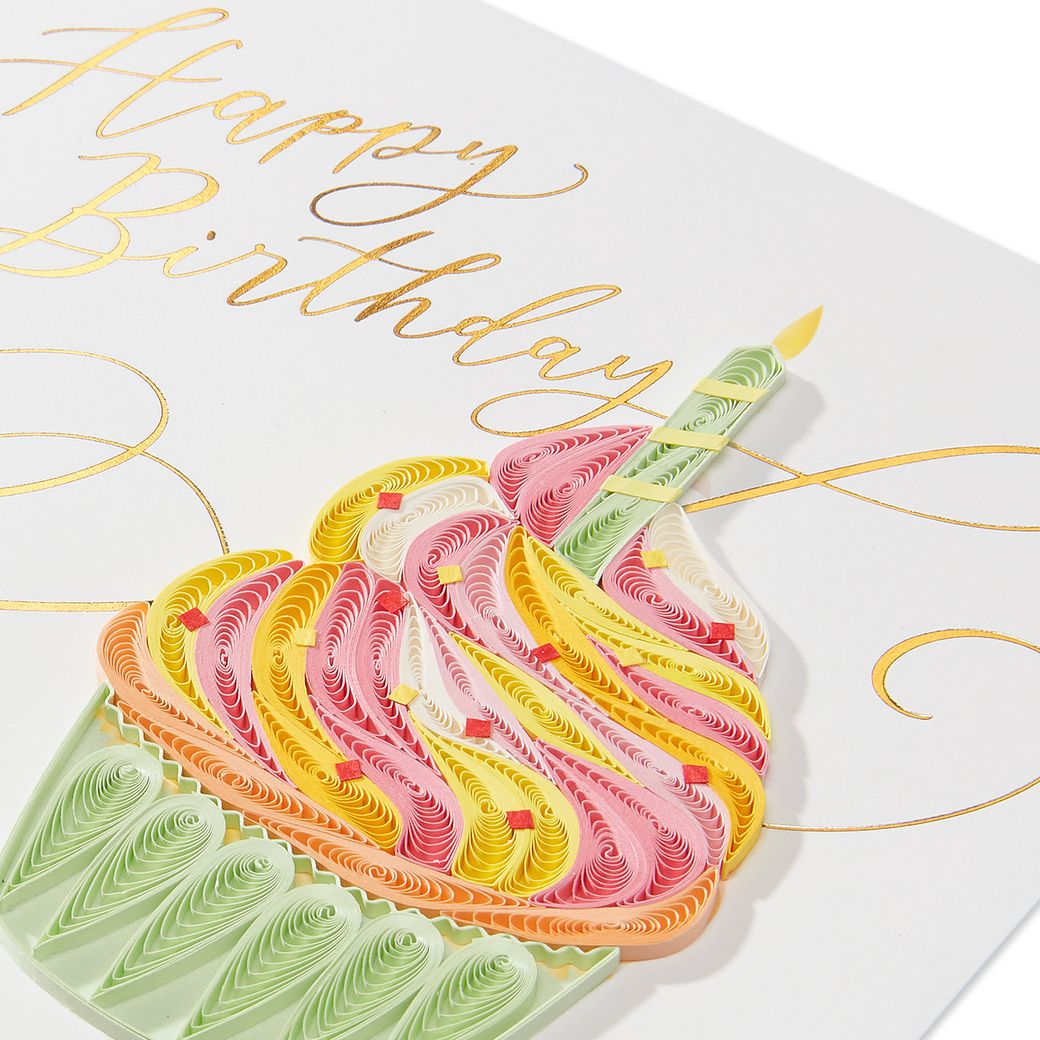 Cupcake Birthday Greeting Card