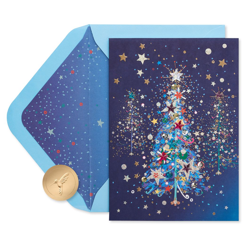 Splendor and Joy of the Season Christmas Greeting Card Image 1