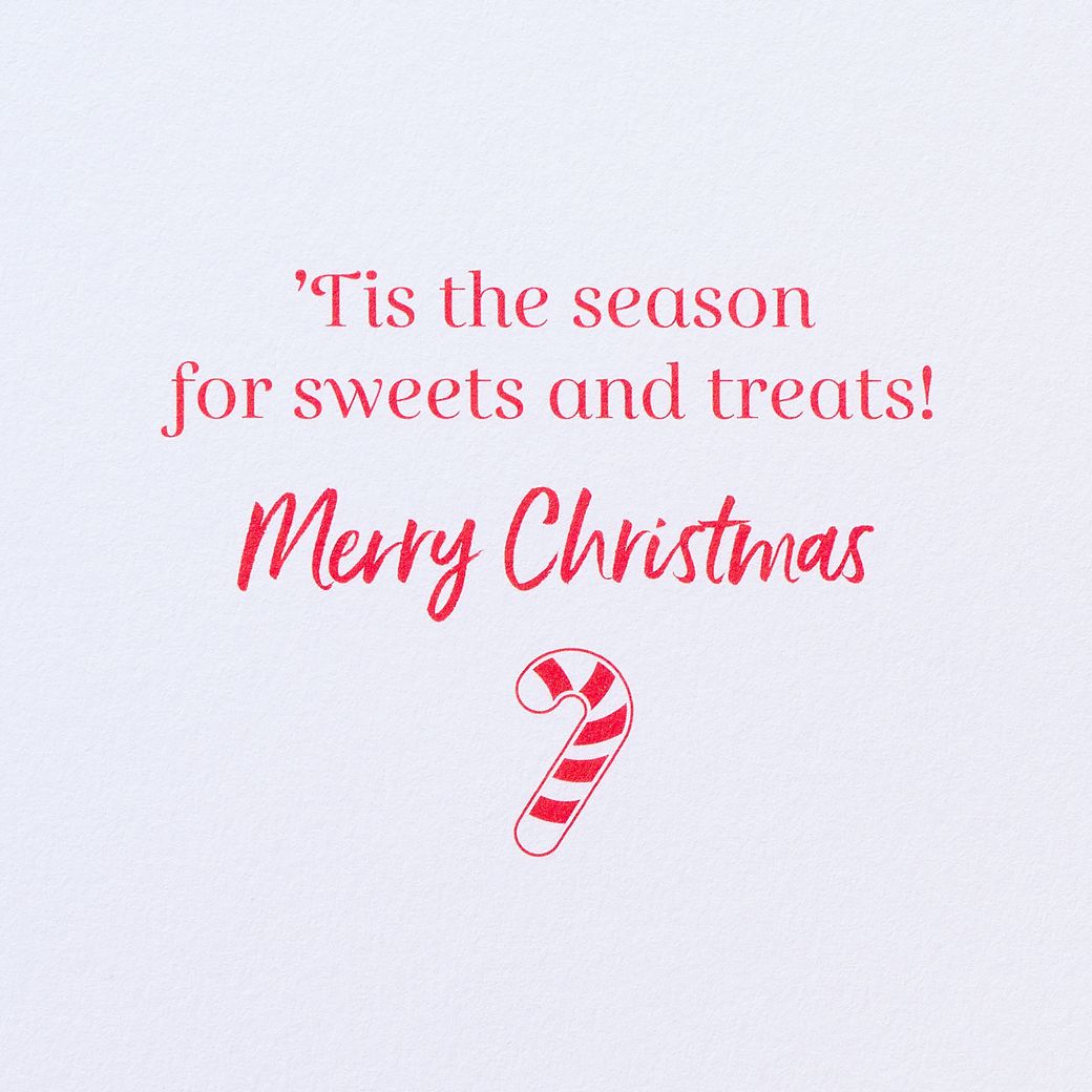 Sweets and Treats Christmas Greeting Card