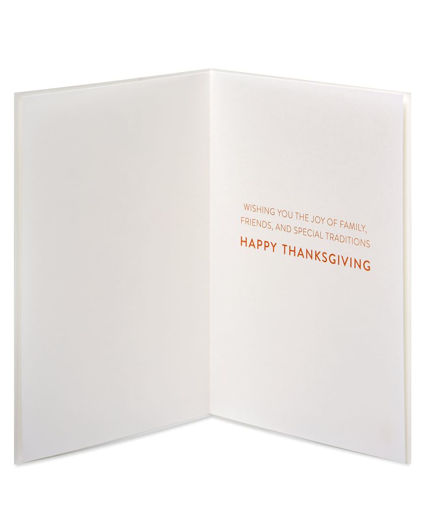 Blessed Happy Thanksgiving Greeting Card Image 2