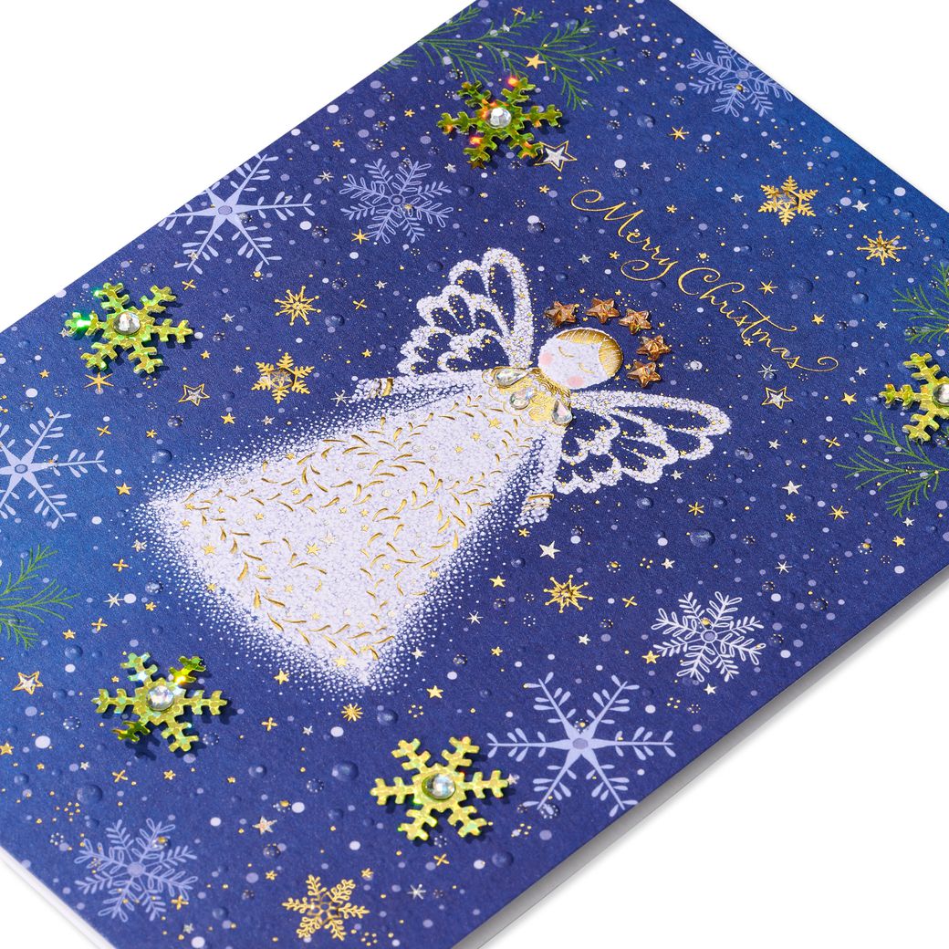 Abundance of Blessings Religious Christmas Greeting Card - Designed by Turnowsky