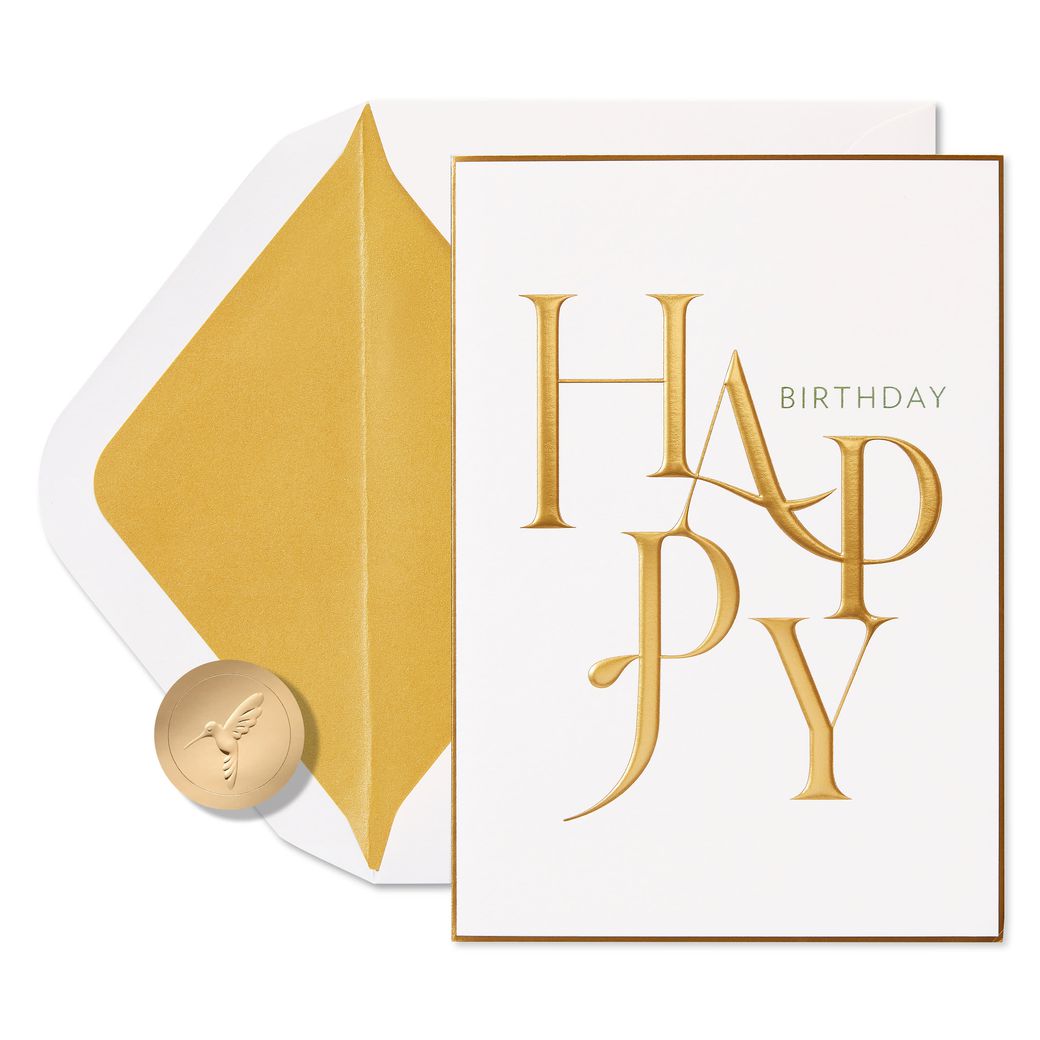 Great Things Birthday Greeting Card