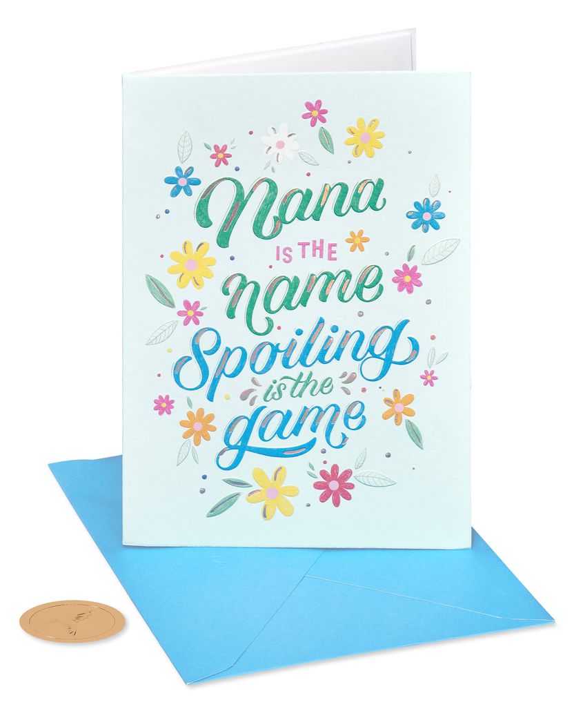 Best Nana Ever Mother's Day Greeting Card for Grandma Image 4