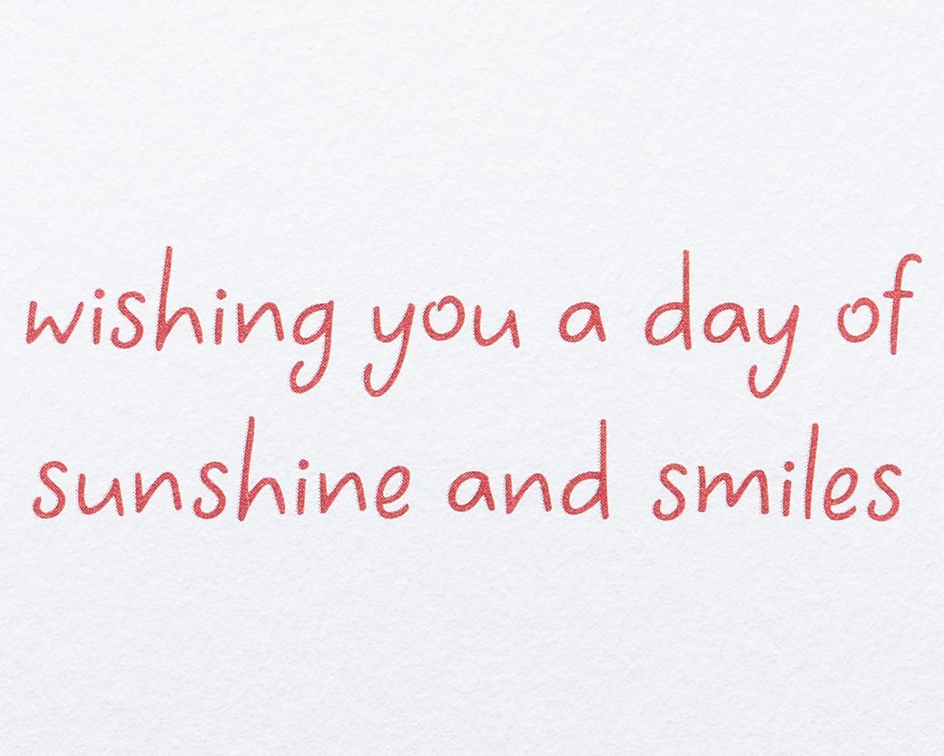 Sunshine and Smiles Mother's Day Greeting Card Image 3