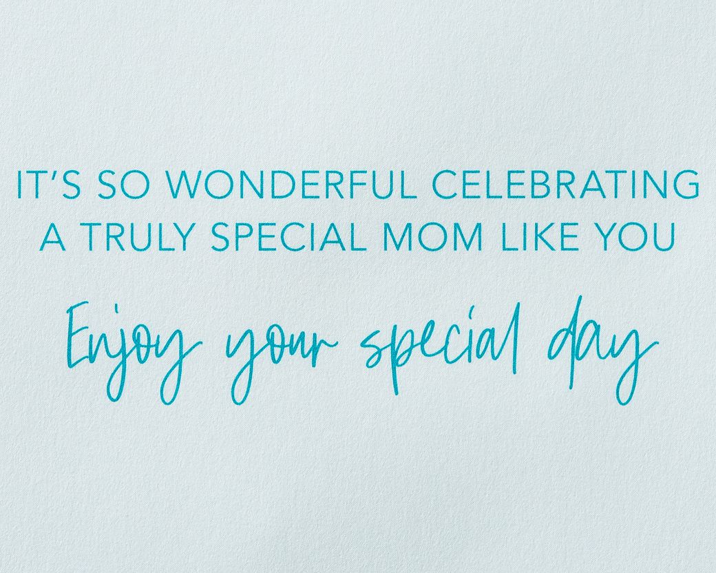 A Truly Special Mom Mother's Day Greeting Card Image 3