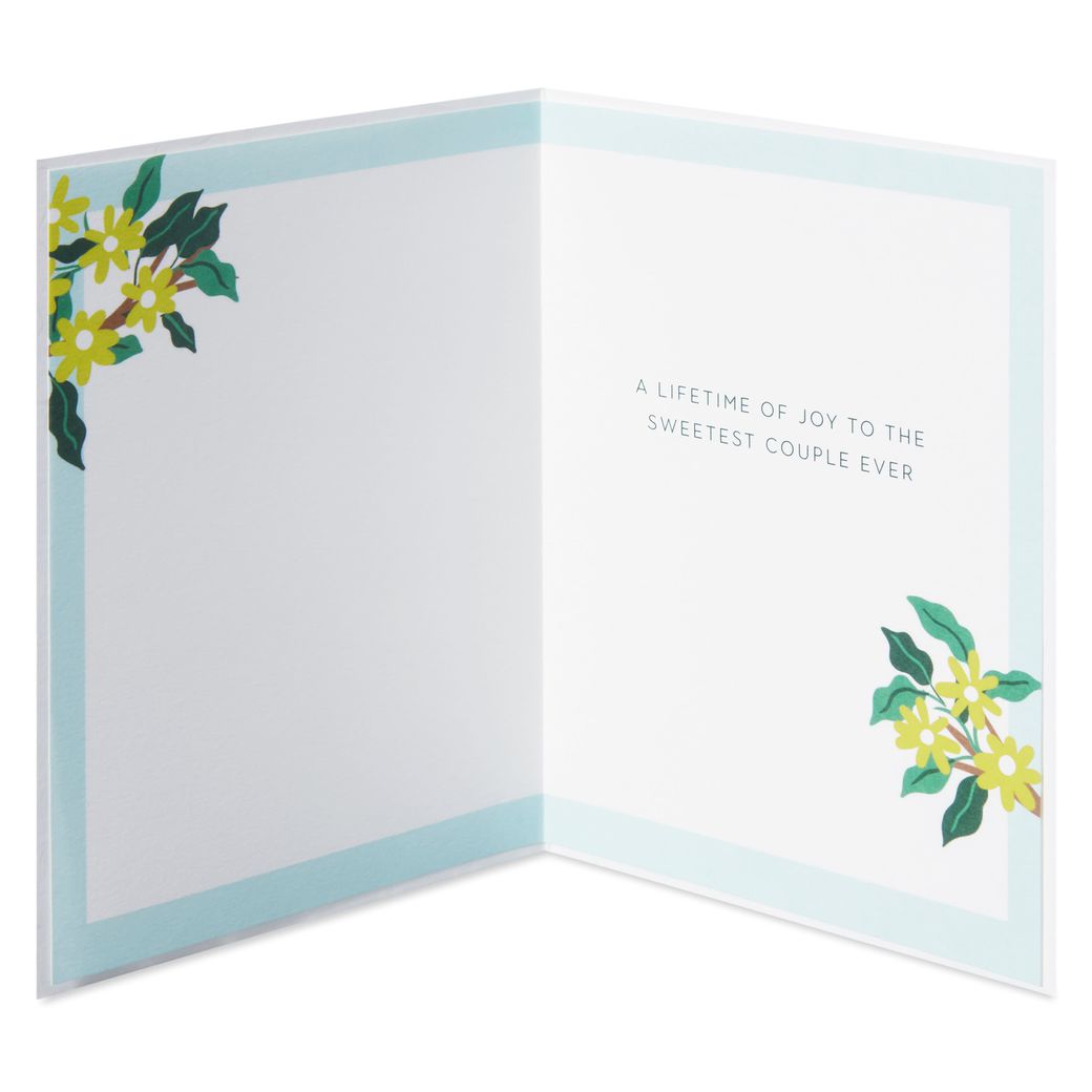 Sweetest Couple Ever Wedding Greeting Card