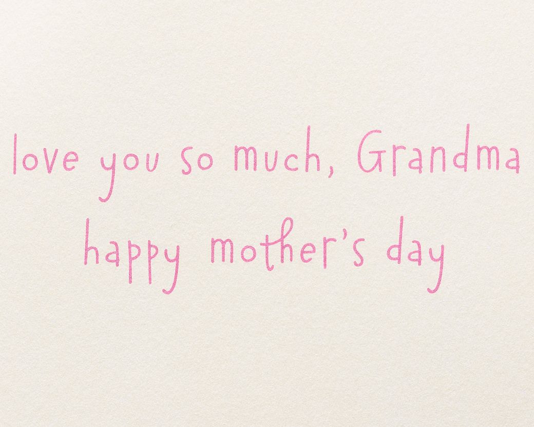 Love You So Much Mother's Day Greeting Card for Grandma image 3