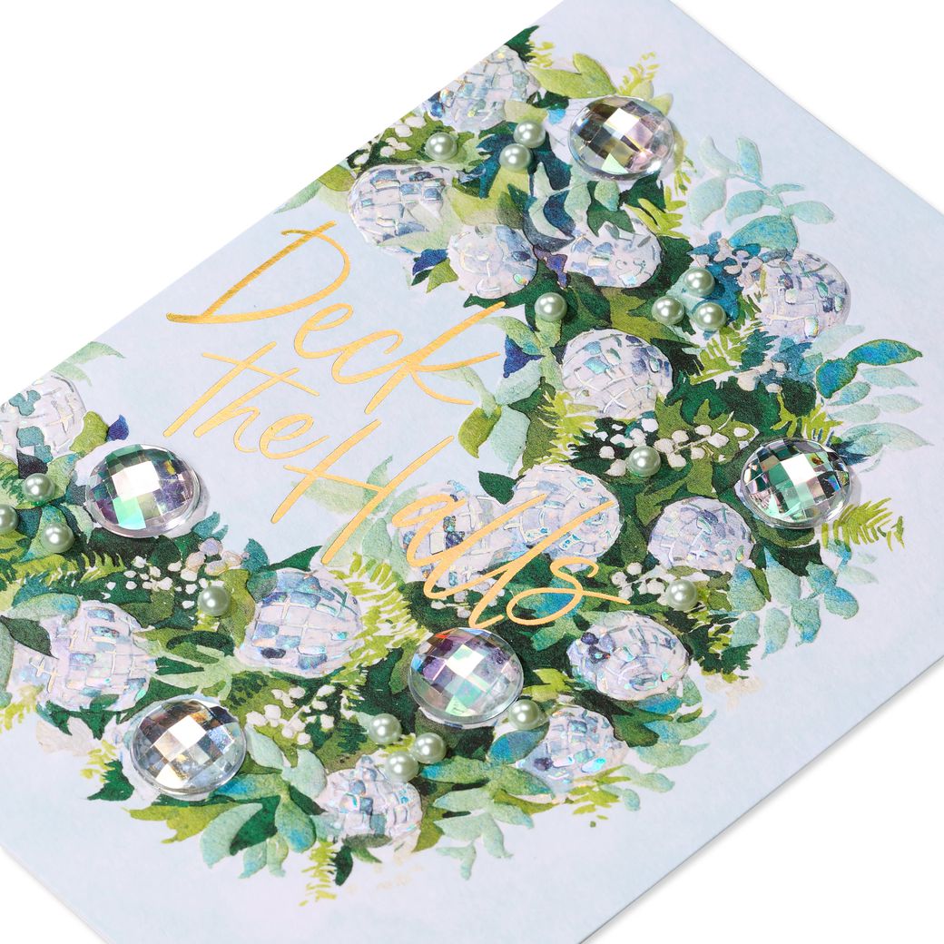 Lots of Sparkle Christmas Greeting Card