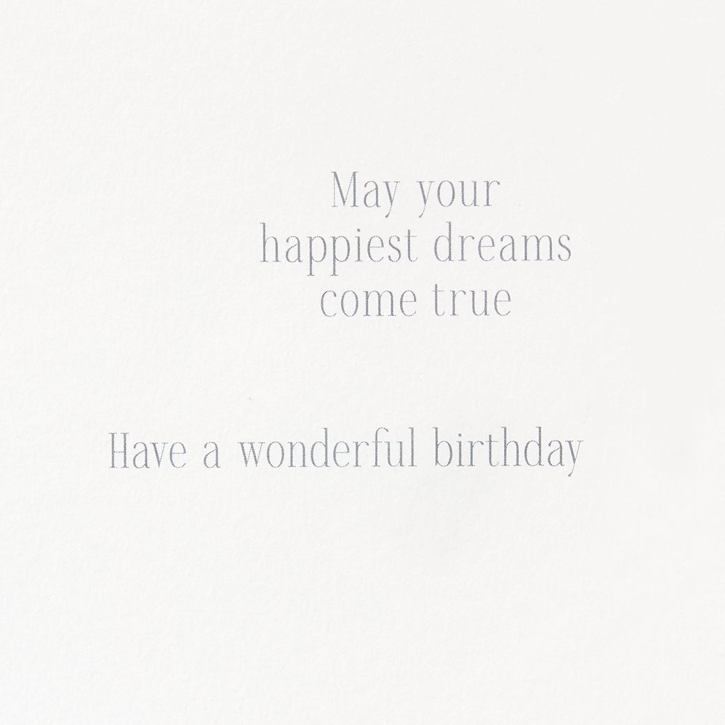 Dreams Come True Birthday Greeting Card