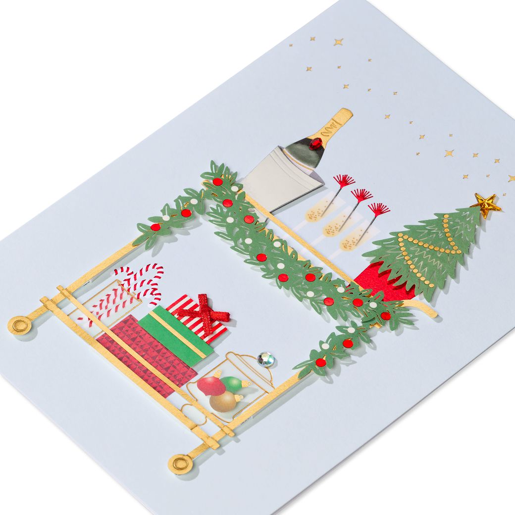 Merriment of the Season Christmas Greeting Card