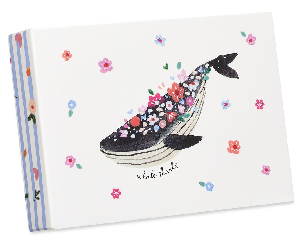 Whale Thanks Thank You Note Cards with Envelopes, 14-Count Image 4