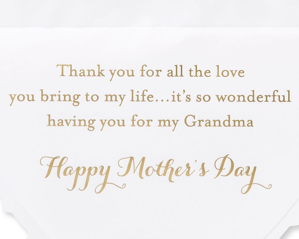 All The Love Mother's Day Greeting Card for Grandma Image 3
