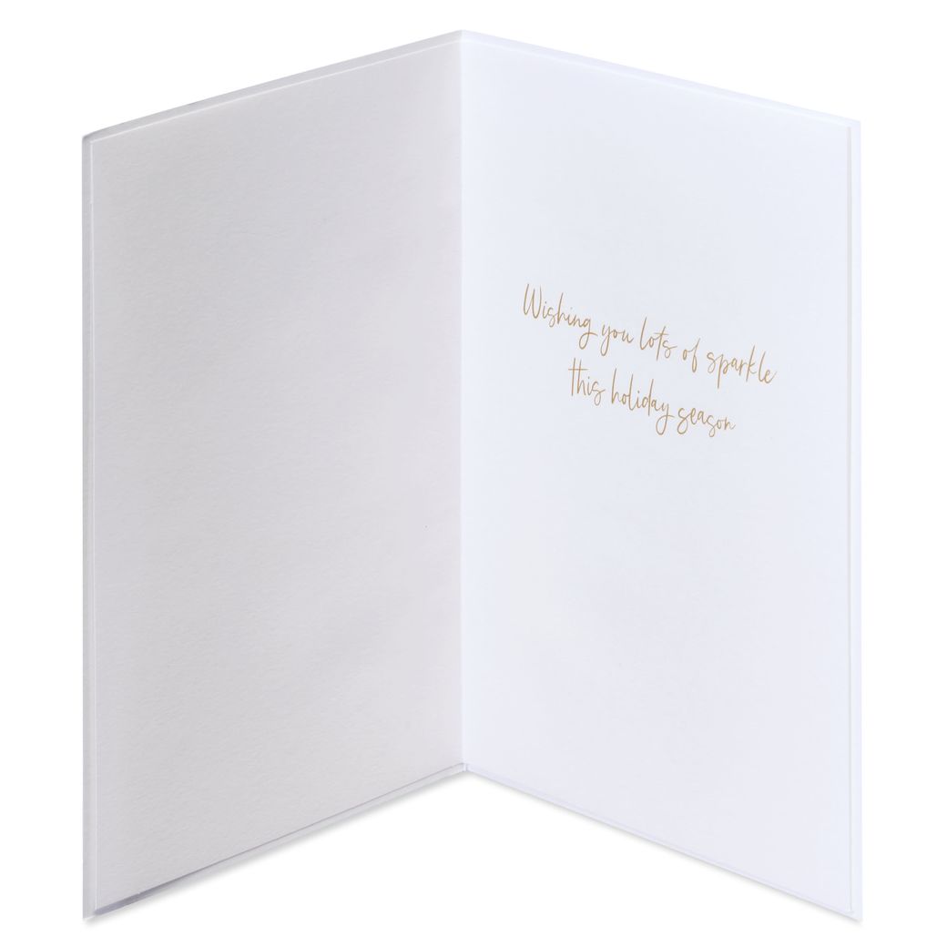 Lots of Sparkle Christmas Greeting Card