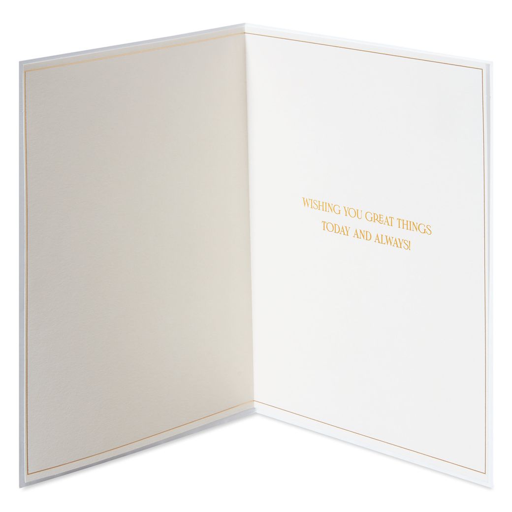 Great Things Birthday Greeting Card