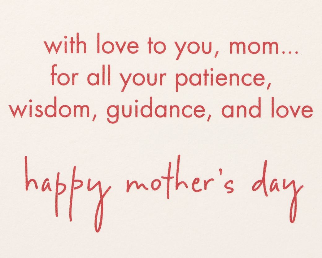 With Love To You Mother's Day Greeting Card Image 3