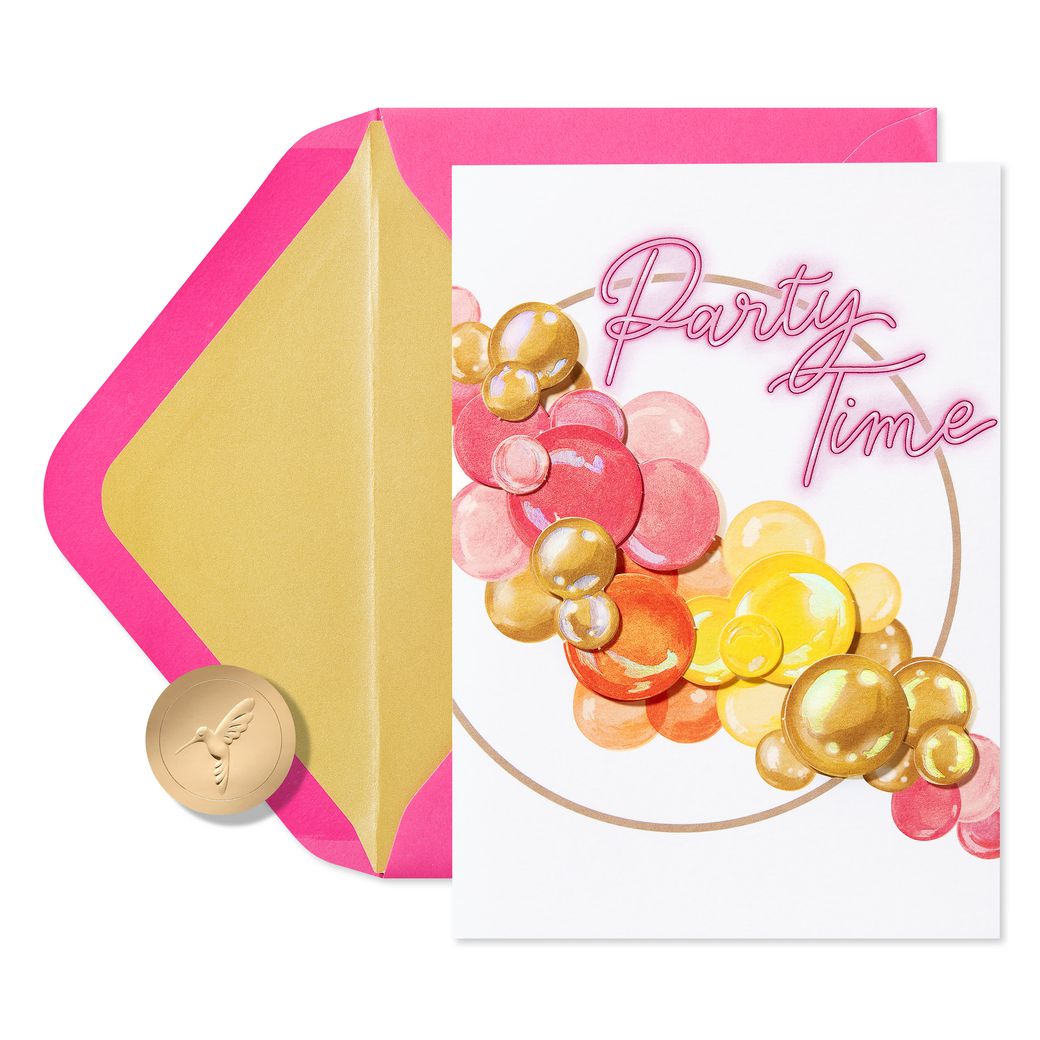 Celebrate and Enjoy Birthday Greeting Card