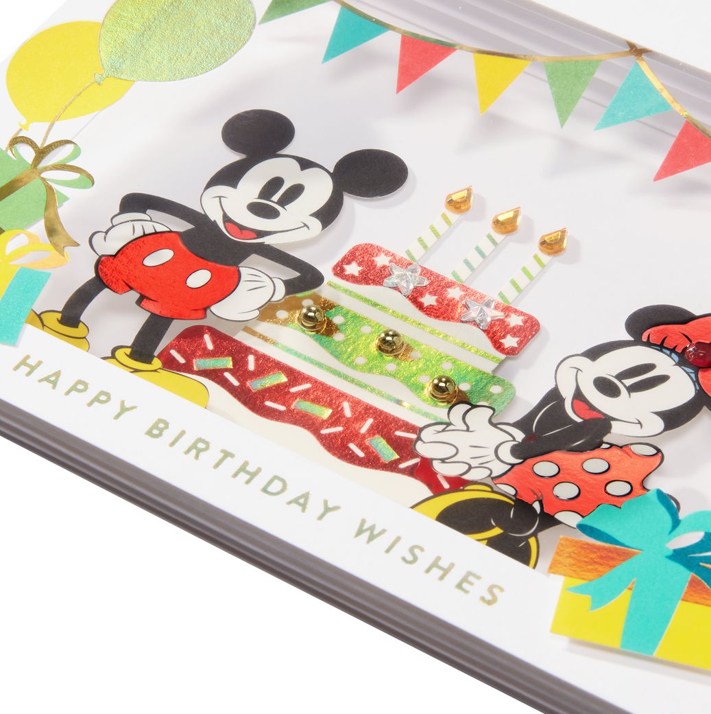 As Wonderful As You Mickey and Minnie Mouse Birthday Greeting Card