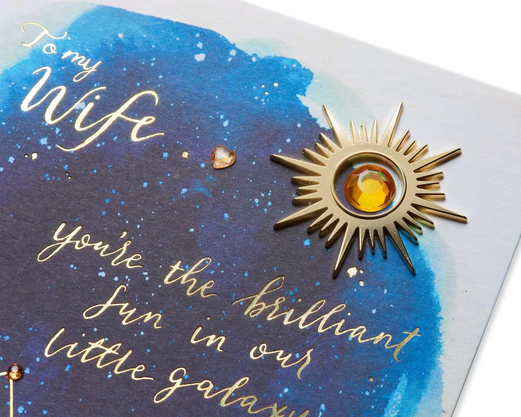 Brilliant Sun Mother's Day Greeting Card for Wife Image 5