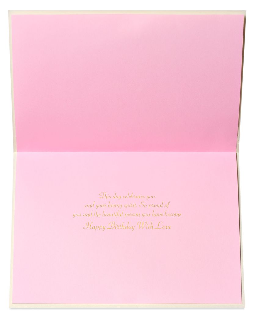 Loving Spirit Birthday Greeting Card for Daughter Image 2