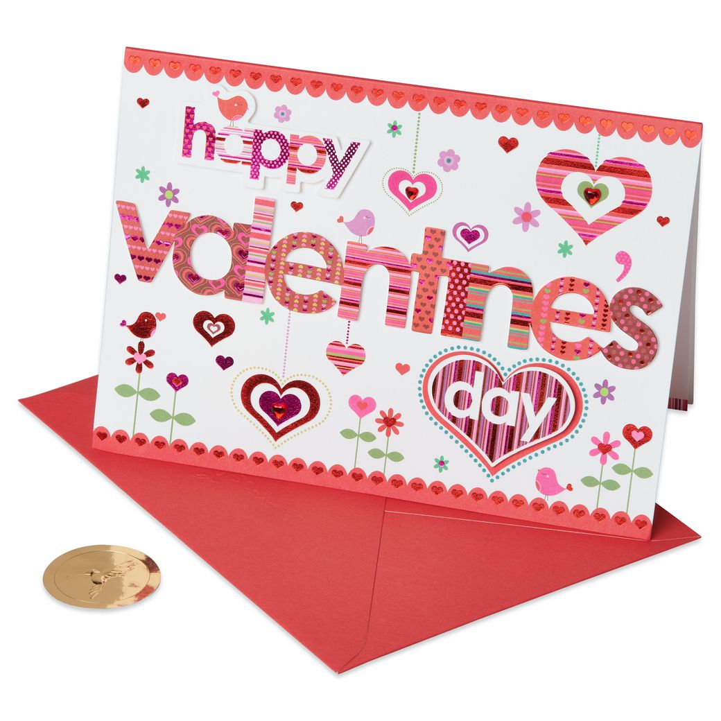 With Lots of Love Valentine's Day Greeting Card Image 4