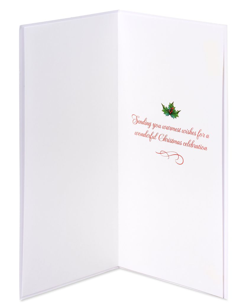 Wonderful Celebration Christmas Greeting Card Image 2