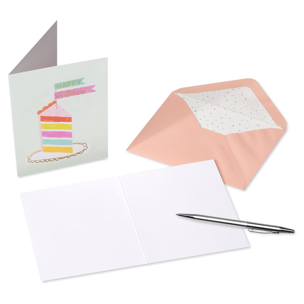 Birthday Celebrations Birthday Blank Note Cards with Envelopes, 20-Count Image 6