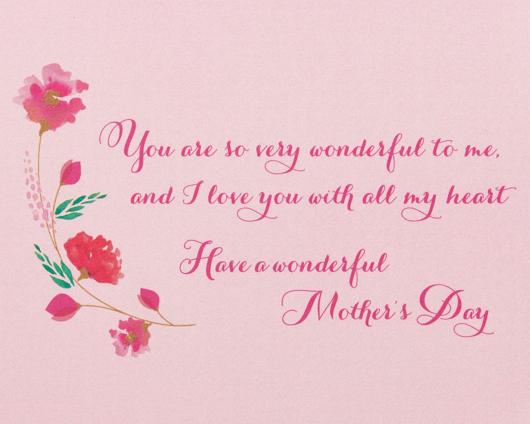 So Very Wonderful Mother's Day Greeting Card for Grandma Image 3
