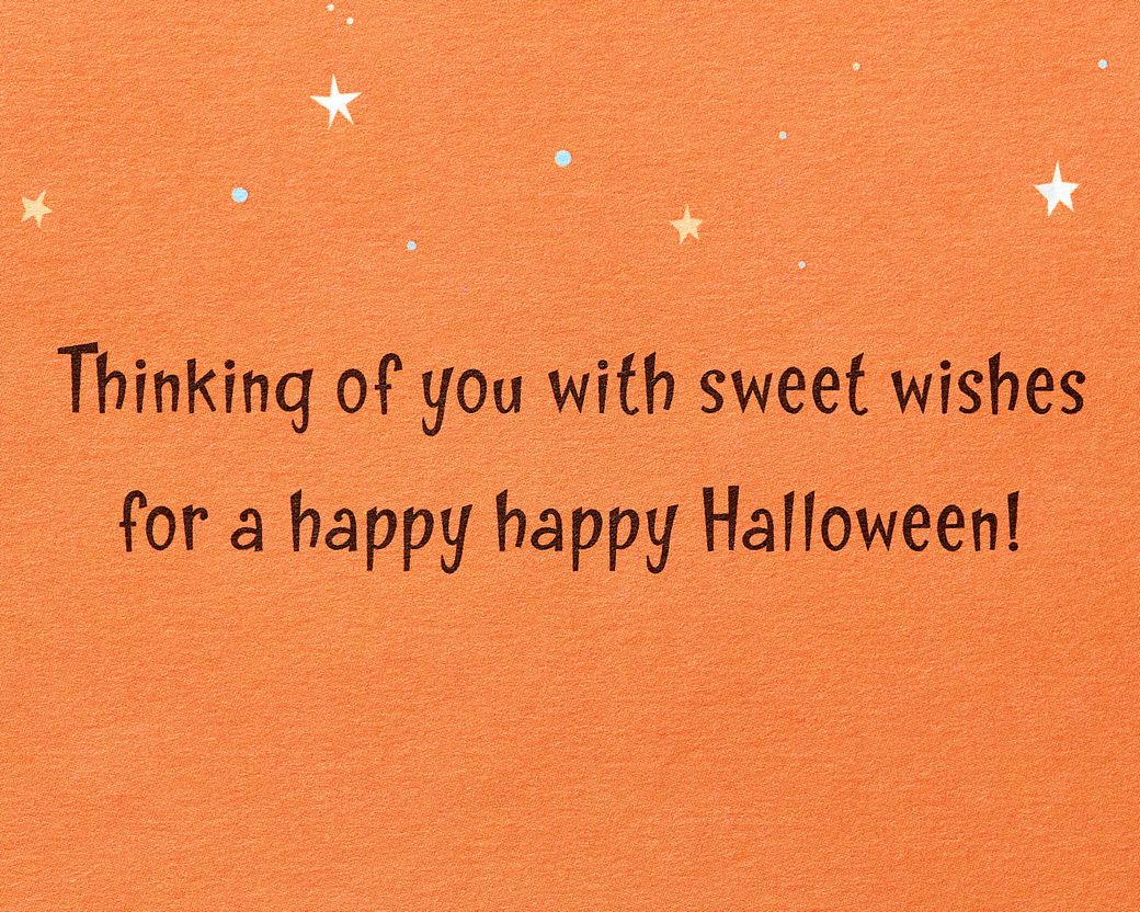 Sweet Wishes Halloween Greeting Card Image 3