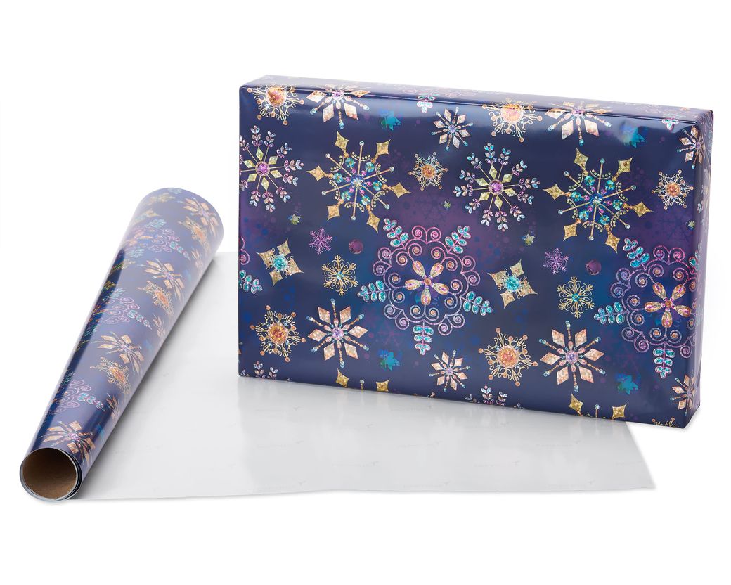 Metallic Trio Holiday Wrapping Paper, 3 Pack Image 2