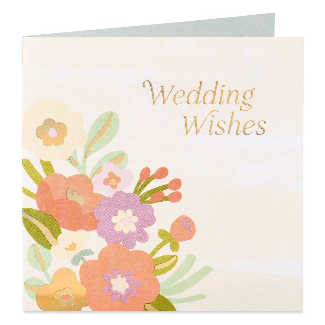 Overflow with Love Pop-Up Wedding Greeting Card