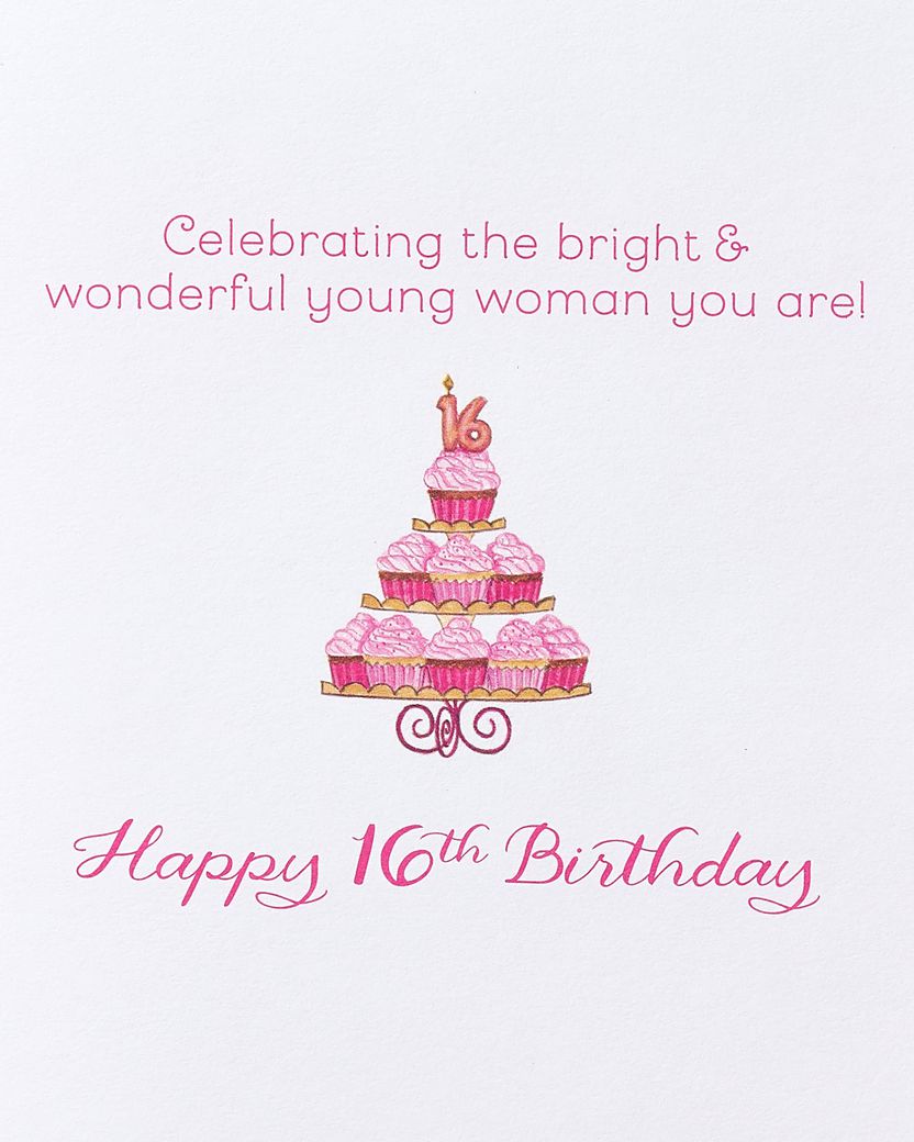 Sweet 16 Dress Birthday Greeting Card- Designed By Bella Pilar - Papyrus