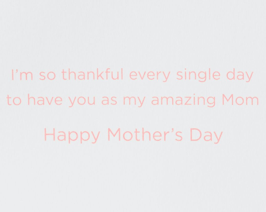 My Amazing Mom Mother's Day Greeting Card Image 3