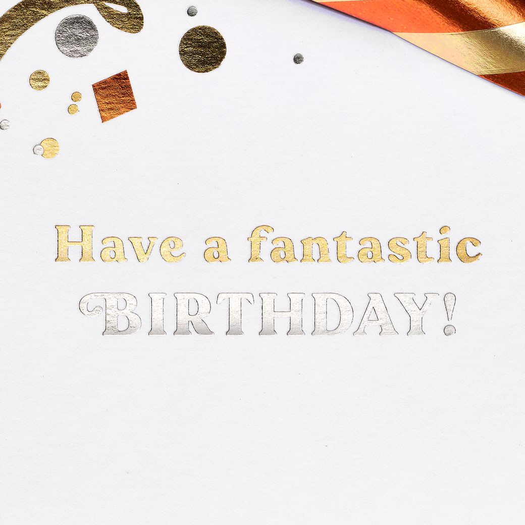 Have a Fantastic Birthday Pop-Up Birthday Greeting Card