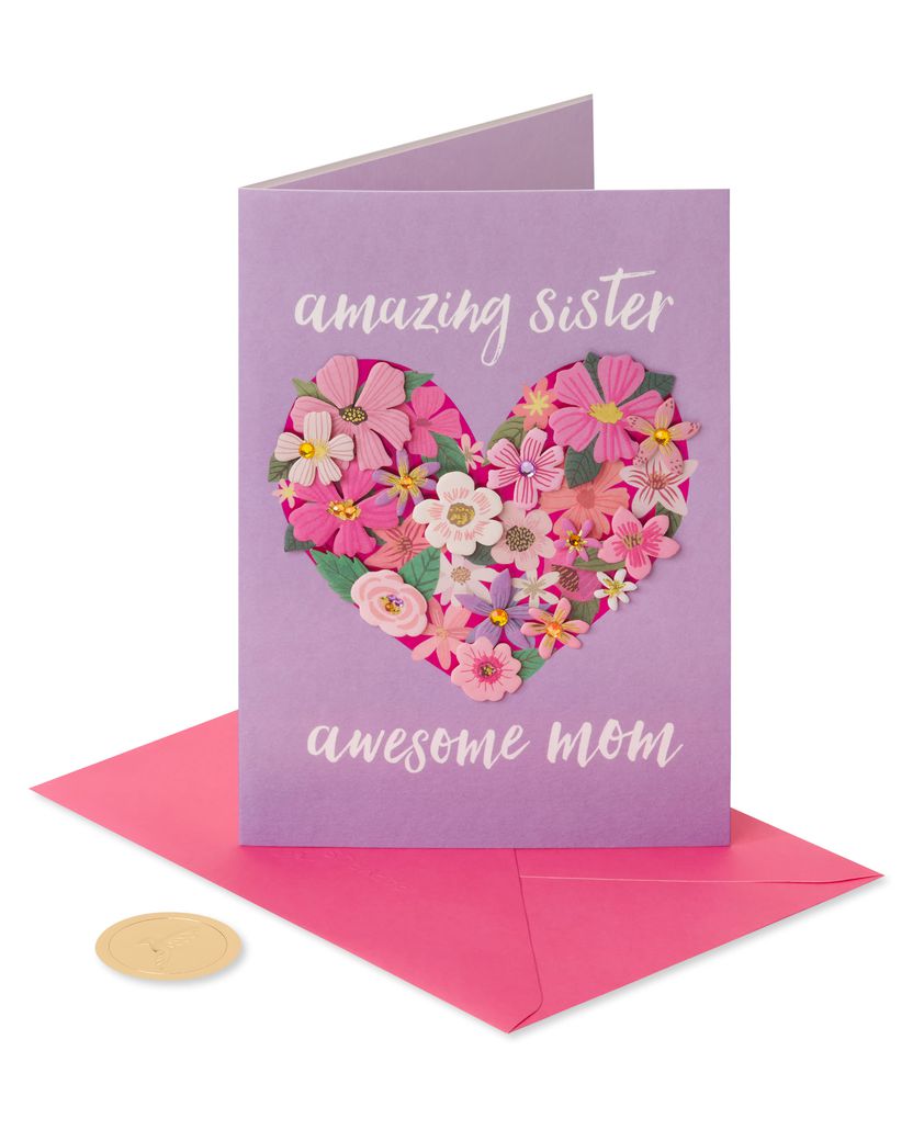 Wonderful Person Mother's Day Greeting Card for Sister Image 4