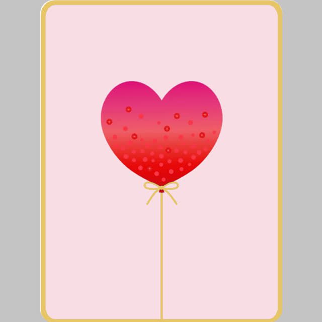 Happy Love Day Valentine's Day Greeting Card