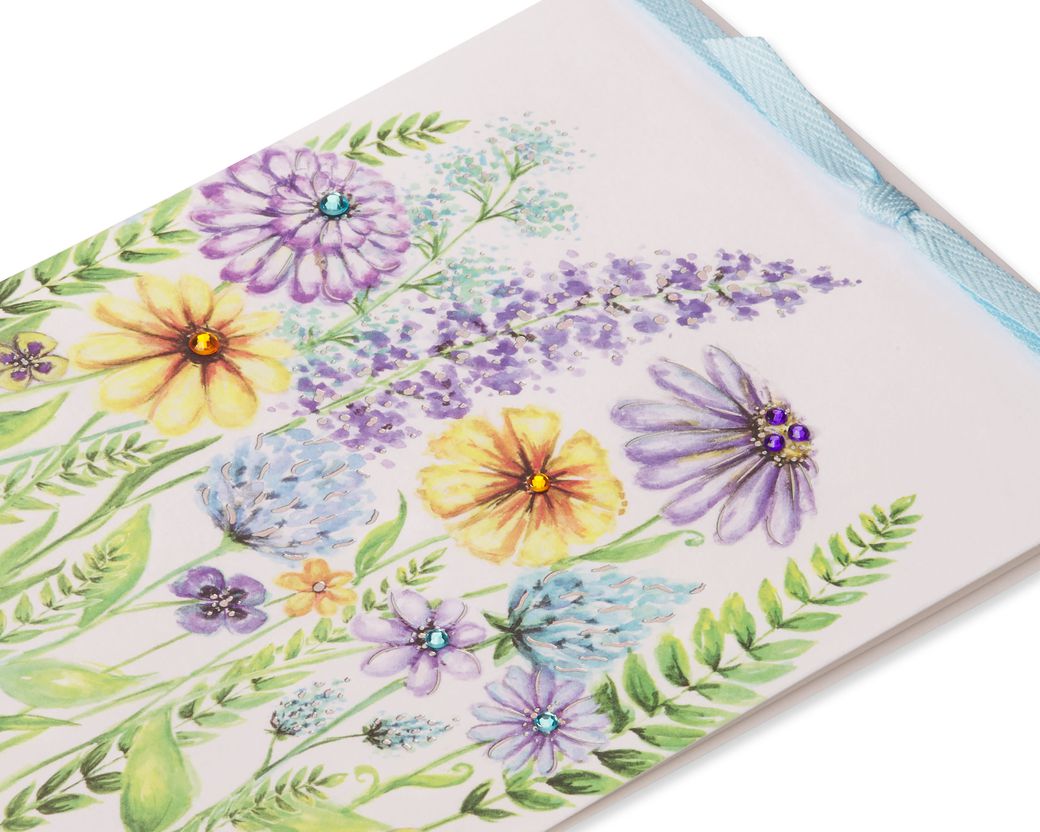 Wildflowers Blank Thinking Of You Greeting Card - Papyrus